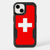 Patriotic OtterBox iPhone 14 Case, Switzerland 