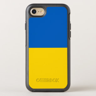 Patriotic OtterBox iPhone 14 Case, Ukraine flag