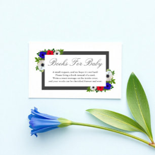 Patriotic Panda Anemone Books For Baby Card