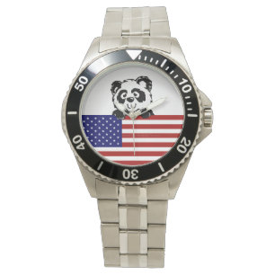 Patriotic Panda Watch