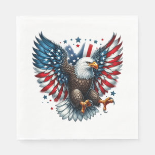 Patriotic Paper Napkins