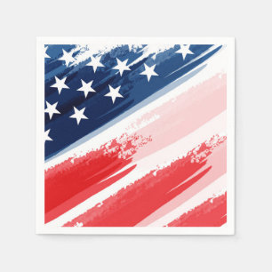 Patriotic Paper Napkins