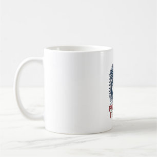 Patriotic Park Ranger Vector Graphic Tee_1 Coffee Mug