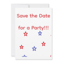 Patriotic Party Invitation