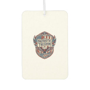 Patriotic Patchwork Artist Air Freshener