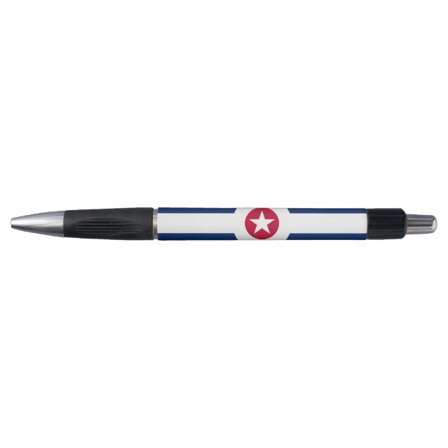 Patriotic Pen with flag of Indianapolis City, USA (Front)