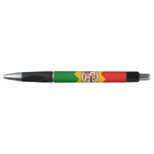 Patriotic Pen with flag of Los Angeles, U.S.A.