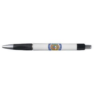 Patriotic Pen with flag of Missouri State