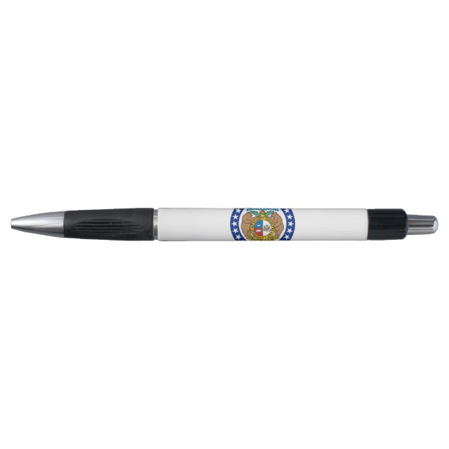 Patriotic Pen with flag of Missouri State (Front)