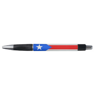 Patriotic Pen with flag of Puerto Rico, USA