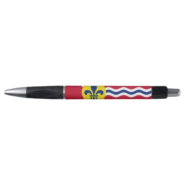 Patriotic Pen with flag of St. Louis, Missouri (Front)