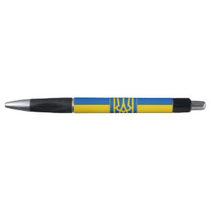 Patriotic Pen with flag of Ukraine
