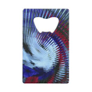 Patriotic Petunia Blow Out-CC Bottle Opener Wallet Bottle Opener