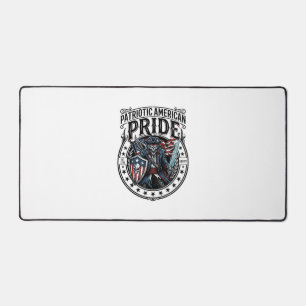 Patriotic Phantom Patriot Horror Monster Patriot 4 Desk Mat