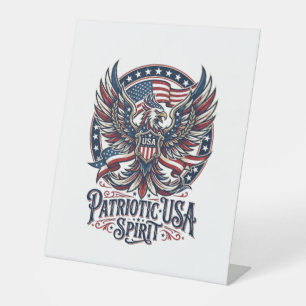 Patriotic Phoenix Hybrid Patriot Animal Hybrid Pat Pedestal Sign