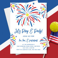 Patriotic Pickleball & Fireworks 4th of July Party
