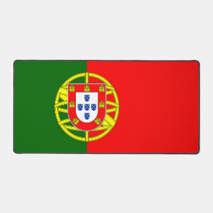 Patriotic Portugal Flag Desk Mat
