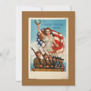 Patriotic Poster Invitation