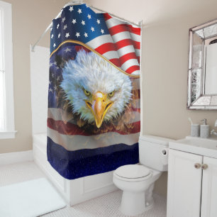 Patriotic Powerful Eagle