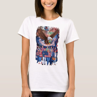 Patriotic Pride: Fourth of July Celebrations T-Shirt