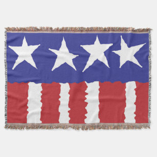 Patriotic Pride Throw Blanket