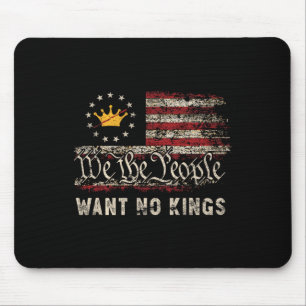 Patriotic Pro-democracy Protest June 14 No Kings I Mouse Pad