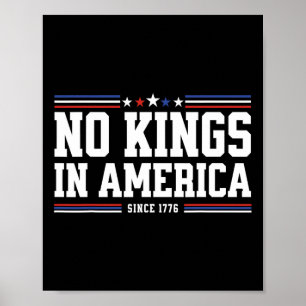 Patriotic Pro-democracy Protest June 14 No Kings I Poster