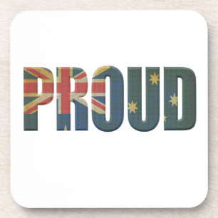 Patriotic Proud Australian Coaster