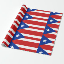 Patriotic Puerto Rico Flag Patterned