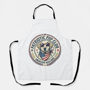 Patriotic Pup Club Patriotic Patriotic Pet Breed V Apron