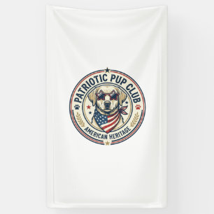 Patriotic Pup Club Patriotic Patriotic Pet Breed V Banner