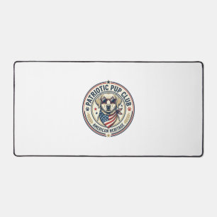 Patriotic Pup Club Patriotic Patriotic Pet Breed V Desk Mat