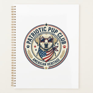 Patriotic Pup Club Patriotic Patriotic Pet Breed V Planner