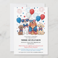 Patriotic Pups 4th of July