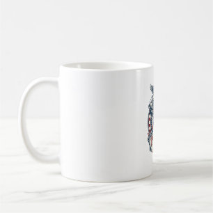 Patriotic Puzzle Lover Vector Graphic Tee Coffee Mug