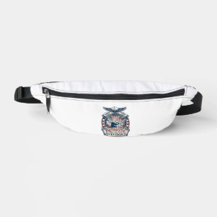 Patriotic Puzzle Lover Vector Graphic Tee Fanny Pack