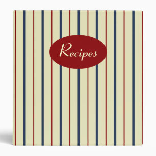 Patriotic Recipe Binder