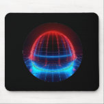 Patriotic Red White Blue Geodesic Dome Mouse Pad<br><div class="desc">Patriotic Red White Blue Geodesic Dome Mouse Pad</div>