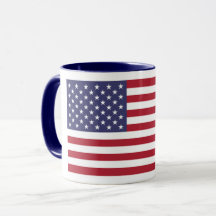 Patriotic Red White Blue Stars And Stripes Flag