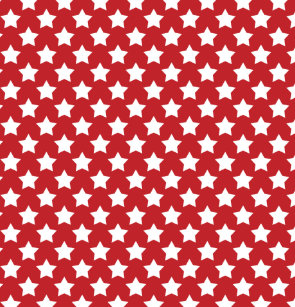 White Stars On Red Shower Curtains Zazzle Ca