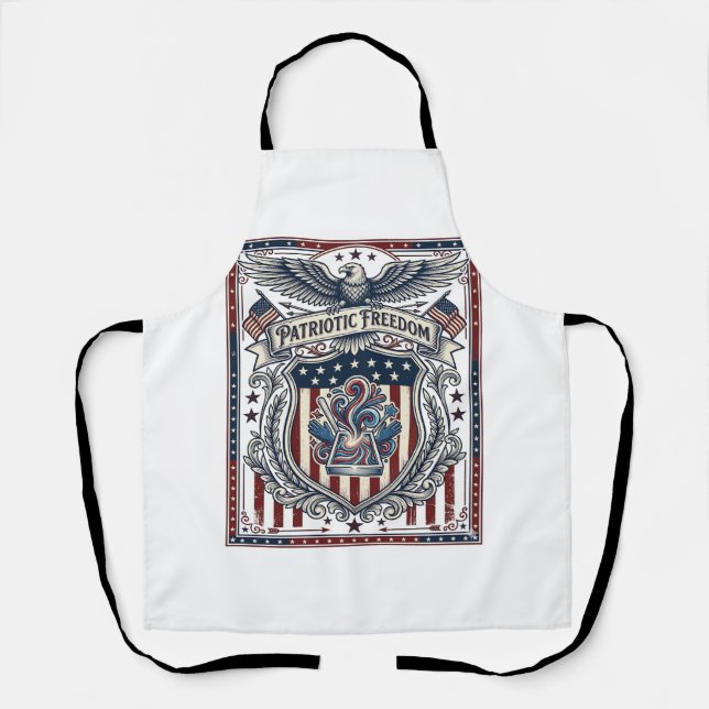 Patriotic Resin Apron (Front)
