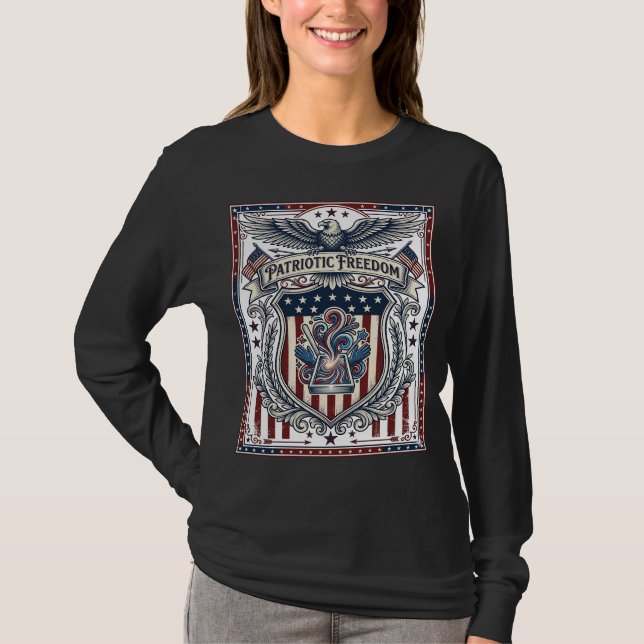 Patriotic Resin T-Shirt (Front)