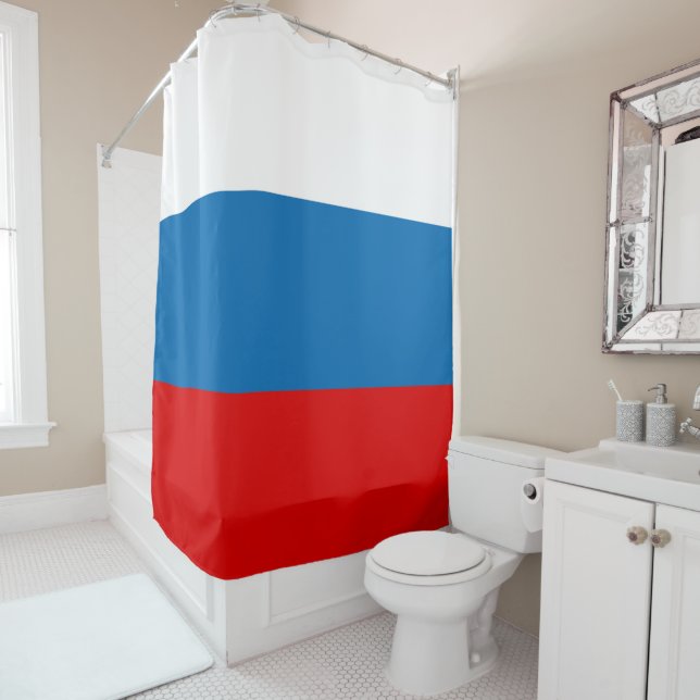 Patriotic Russian Pan Slavic flag (In Situ)