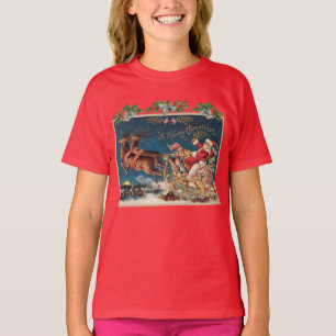 Patriotic Santa - Kids T-Shirt
