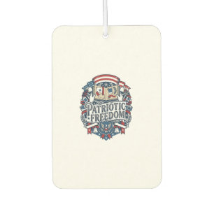 Patriotic Scrapbooker Vector Graphic Tee_1 Air Freshener