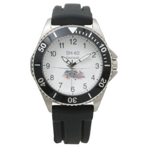 Patriotic SH-60 Seahawk Military Helicopter Watch