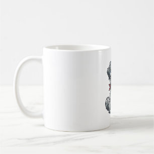 Patriotic Shaggy Dog Vintage Engraving Tank Top_1 Coffee Mug