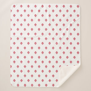 Patriotic Sherpa Blanket with flag of Florence