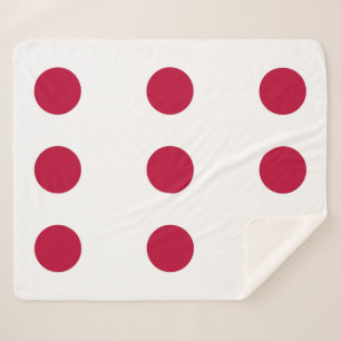 Patriotic Sherpa Blanket with Japan flag