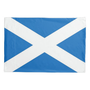 Patriotic Single Pillowcase flag of Scotland
